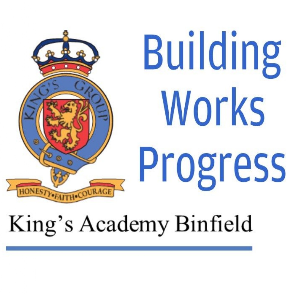 Kings Academy Binfield Building Works Progress